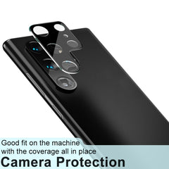 imak Integrated Rear Camera Lens Tempered Glass Film Black Version, For Samsung Galaxy S22 Ultra 5G