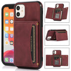 For iPhone 12 Pro Max / Wine Red
