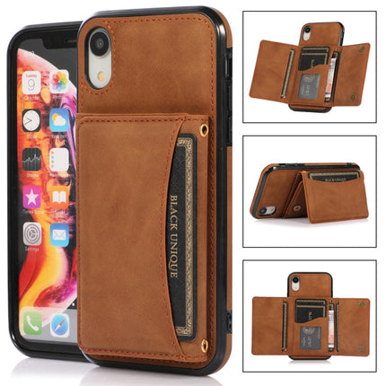 Three-fold Leather Phone Case with Card Slot & Wallet & Holder, For iPhone 11 Pro, For iPhone 11, For iPhone XR, For iPhone 8 Plus & 7 Plus