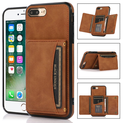 Three-fold Leather Phone Case with Card Slot & Wallet & Holder, For iPhone 11 Pro, For iPhone 11, For iPhone XR, For iPhone 8 Plus & 7 Plus