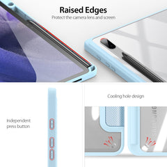 DUX DUCIS TOBY Series Horizontal Flip Tablet Case, For Samsung Galaxy Tab S8 Plus/S7 Plus/S7 FE, For Samsung Galaxy Tab S8/S7
