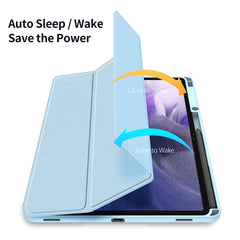 DUX DUCIS TOBY Series Horizontal Flip Tablet Case, For Samsung Galaxy Tab S8 Plus/S7 Plus/S7 FE, For Samsung Galaxy Tab S8/S7
