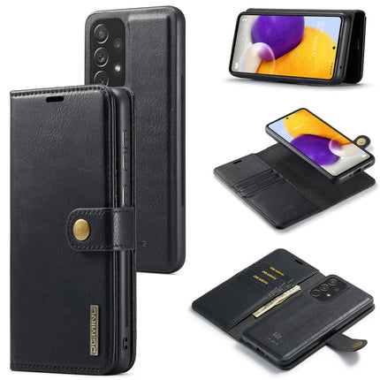 DG.MING Crazy Horse Texture Detachable Magnetic Leather Phone Case, For Samsung Galaxy A13 4G, For Samsung Galaxy A33 5G, For Samsung Galaxy A53 5G, For Samsung Galaxy A73 5G