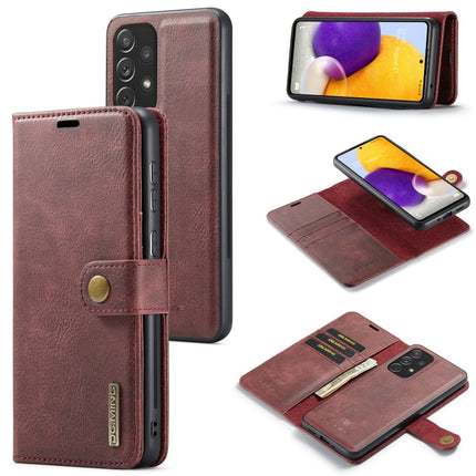 DG.MING Crazy Horse Texture Detachable Magnetic Leather Phone Case, For Samsung Galaxy A13 4G, For Samsung Galaxy A33 5G, For Samsung Galaxy A53 5G, For Samsung Galaxy A73 5G