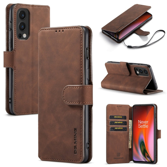 DG.MING Retro Oil Side Horizontal Flip Leather Case with Holder & Card Slots & Wallet, For OnePlus Nord 2, For Google Pixel 6, For Google Pixel 6 Pro, For Huawei P50