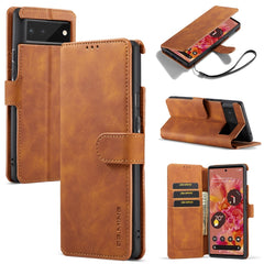 DG.MING Retro Oil Side Horizontal Flip Leather Case with Holder & Card Slots & Wallet, For OnePlus Nord 2, For Google Pixel 6, For Google Pixel 6 Pro, For Huawei P50