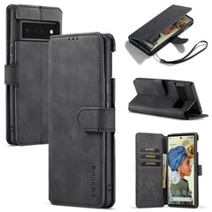 DG.MING Retro Oil Side Horizontal Flip Leather Case with Holder & Card Slots & Wallet, For OnePlus Nord 2, For Google Pixel 6, For Google Pixel 6 Pro, For Huawei P50