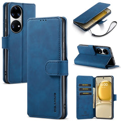 DG.MING Retro Oil Side Horizontal Flip Leather Case with Holder & Card Slots & Wallet, For Huawei P50 Pro, For Samsung Galaxy A53 5G, For Samsung Galaxy S22, For Samsung Galaxy S22 Ultra