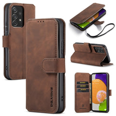 DG.MING Retro Oil Side Horizontal Flip Leather Case with Holder & Card Slots & Wallet, For Huawei P50 Pro, For Samsung Galaxy A53 5G, For Samsung Galaxy S22, For Samsung Galaxy S22 Ultra