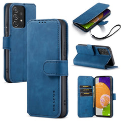 DG.MING Retro Oil Side Horizontal Flip Leather Case with Holder & Card Slots & Wallet, For Huawei P50 Pro, For Samsung Galaxy A53 5G, For Samsung Galaxy S22, For Samsung Galaxy S22 Ultra