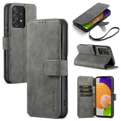 DG.MING Retro Oil Side Horizontal Flip Leather Case with Holder & Card Slots & Wallet, For Huawei P50 Pro, For Samsung Galaxy A53 5G, For Samsung Galaxy S22, For Samsung Galaxy S22 Ultra