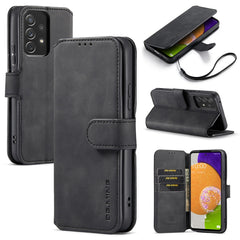 DG.MING Retro Oil Side Horizontal Flip Leather Case with Holder & Card Slots & Wallet, For Huawei P50 Pro, For Samsung Galaxy A53 5G, For Samsung Galaxy S22, For Samsung Galaxy S22 Ultra
