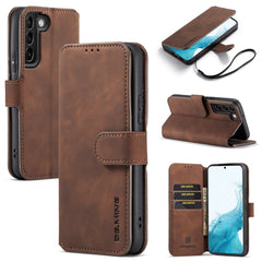 DG.MING Retro Oil Side Horizontal Flip Leather Case with Holder & Card Slots & Wallet, For Huawei P50 Pro, For Samsung Galaxy A53 5G, For Samsung Galaxy S22, For Samsung Galaxy S22 Ultra