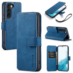 DG.MING Retro Oil Side Horizontal Flip Leather Case with Holder & Card Slots & Wallet, For Huawei P50 Pro, For Samsung Galaxy A53 5G, For Samsung Galaxy S22, For Samsung Galaxy S22 Ultra