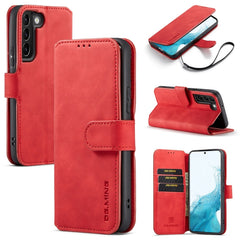 DG.MING Retro Oil Side Horizontal Flip Leather Case with Holder & Card Slots & Wallet, For Huawei P50 Pro, For Samsung Galaxy A53 5G, For Samsung Galaxy S22, For Samsung Galaxy S22 Ultra