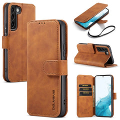 DG.MING Retro Oil Side Horizontal Flip Leather Case with Holder & Card Slots & Wallet, For Huawei P50 Pro, For Samsung Galaxy A53 5G, For Samsung Galaxy S22, For Samsung Galaxy S22 Ultra