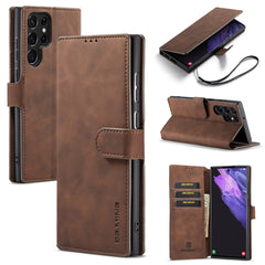 DG.MING Retro Oil Side Horizontal Flip Leather Case with Holder & Card Slots & Wallet, For Huawei P50 Pro, For Samsung Galaxy A53 5G, For Samsung Galaxy S22, For Samsung Galaxy S22 Ultra