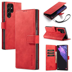 DG.MING Retro Oil Side Horizontal Flip Leather Case with Holder & Card Slots & Wallet, For Huawei P50 Pro, For Samsung Galaxy A53 5G, For Samsung Galaxy S22, For Samsung Galaxy S22 Ultra