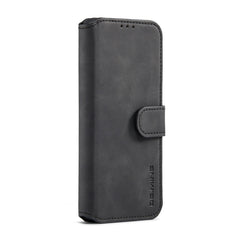 DG.MING Retro Oil Side Horizontal Flip Leather Case with Holder & Card Slots & Wallet, For Samsung Galaxy S22+