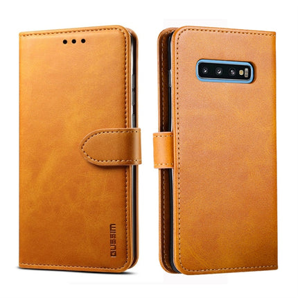 GUSSIM Business Style Horizontal Flip Leather Case with Holder & Card Slots & Wallet