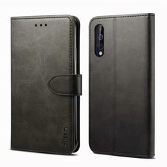 GUSSIM Business Style Horizontal Flip Leather Case with Holder & Card Slots & Wallet, For Galaxy A20 / A30 / A40 / A60, For Galaxy A30s / A50 / A50S, For Galaxy A80 / A90