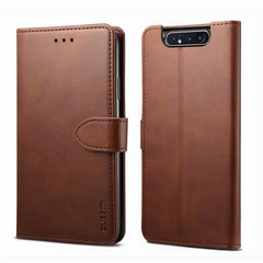 GUSSIM Business Style Horizontal Flip Leather Case with Holder & Card Slots & Wallet, For Galaxy A80 / A90, For Huawei P30 Lite, For Galaxy S10+