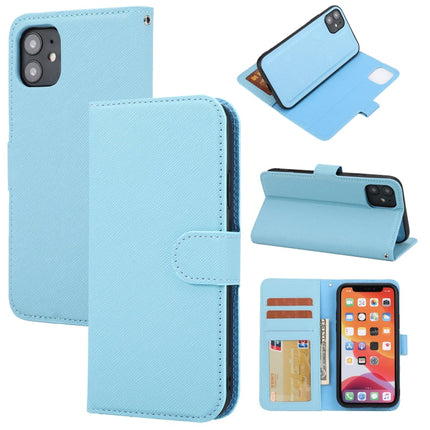 Cross Texture Detachable Leather Phone Case, For iPhone 12 mini, For iPhone 12 / 12 Pro, For iPhone 12 Pro Max, For iPhone 11, For iPhone 11 Pro, For iPhone 11 Pro Max