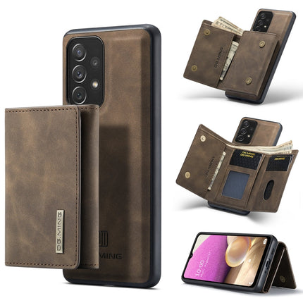 DG.MING M1 Series 3-Fold Multi Card Wallet + Magnetic Phone Case