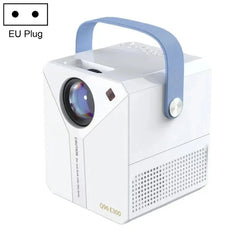 Q96 E300 Intelligent Portable HD 4K Projector, EU Plug, Basic Version, EU Plug,White, Phone Screen Version, EU Plug,White, Android Version, EU Plug,White, Voice Version, EU Plug