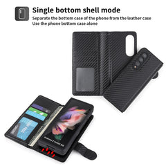 2 in 1 Split Folding Leather Phone Case, For Samsung Galaxy Z Fold3 5G