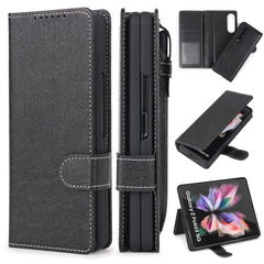 2 in 1 Split Folding Leather Phone Case, For Samsung Galaxy Z Fold3 5G