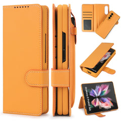 2 in 1 Split Folding Leather Phone Case, For Samsung Galaxy Z Fold3 5G