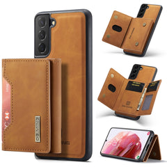 DG.MING M2 Series 3-Fold Multi Card Bag + Magnetic Back Cover Phone Case, For Samsung Galaxy S22 5G, For Samsung Galaxy S22+ 5G, For Samsung Galaxy S22 Ultra 5G