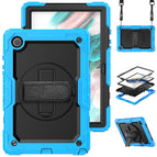 For Samsung Galaxy Tab A8 10.5 2021 X200 / X205 / Black + Light Blue