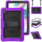 For Samsung Galaxy Tab A8 10.5 2021 X200 / X205 / Black + Purple