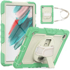 For Samsung Galaxy Tab A8 10.5 2021 X200 / X205 / Beige + Light Green