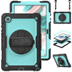 For Samsung Galaxy Tab A8 10.5 2021 X200 / X205 / Light Blue + Black