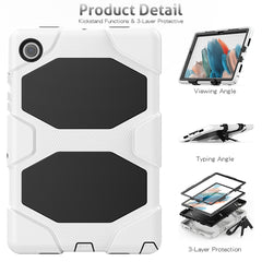 Colorful Silicon + PC Tablet Case, For Samsung Galaxy Tab A8 10.5 2021 X200 / X205