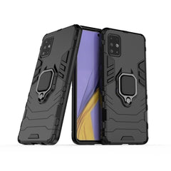 Shockproof PC + TPU Protective Case with Magnetic Ring Holder, For Galaxy A51, For Galaxy A71, For Huawei Honor V30, For Vivo V17 (India)