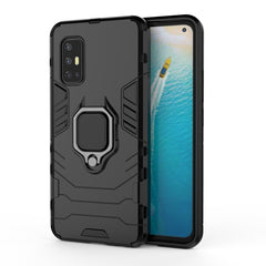 Shockproof PC + TPU Protective Case with Magnetic Ring Holder, For Galaxy A51, For Galaxy A71, For Huawei Honor V30, For Vivo V17 (India)