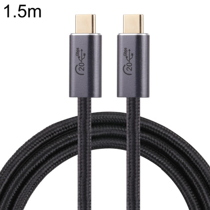 20Gbps USB 3.2 USB-C / Type-C Male to USB-C / Type-C Male Braided Data Cable, 0.5m, 1m, 1.5m, 2m, 3m
