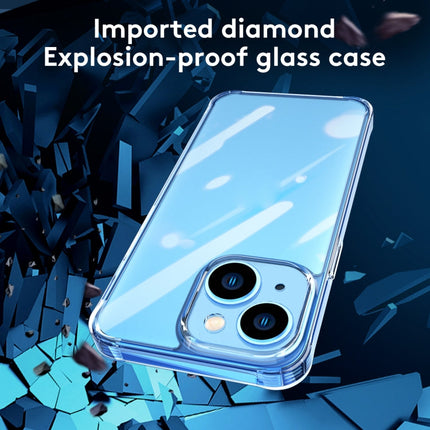 TPU + Tempered Glass Shockproof Phone Case, For iPhone 13, For iPhone 13 Pro, For iPhone 13 Pro Max, For iPhone 12 mini, For iPhone 12, For iPhone 12 Pro, For iPhone 12 Pro Max