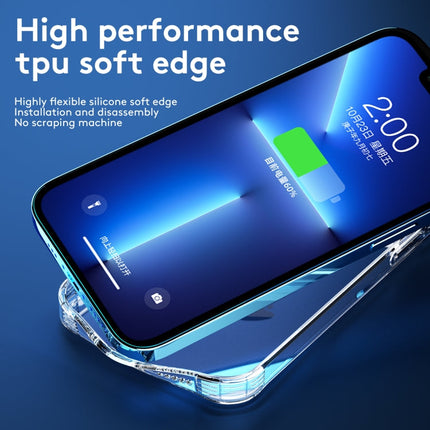 TPU + Tempered Glass Shockproof Phone Case, For iPhone 13, For iPhone 13 Pro, For iPhone 13 Pro Max, For iPhone 12 mini, For iPhone 12, For iPhone 12 Pro, For iPhone 12 Pro Max