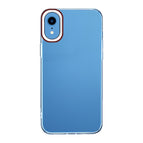 For iPhone XR / Wine Red and White