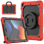 For iPad 10.2 2021 / 2020 / 2019 / Red+Black