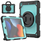 For iPad 10.2 2021 / 2020 / 2019 / Black+Light Blue