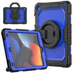 For iPad 10.2 2021 / 2020 / 2019 / Black+Dark Blue