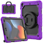 For iPad 10.2 2021 / 2020 / 2019 / Purple+Black