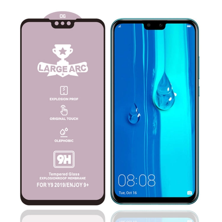 9H HD High Alumina Full Screen Tempered Glass Film, For Huawei Y9 (2019) (1 PC), For Huawei Honor 20 (1 PC), For Huawei Honor 20 Pro (1 PC)