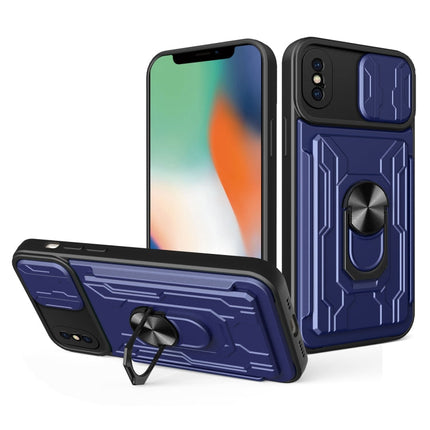 Sliding Camshield Card Phone Case, For iPhone X / XS, For iPhone XR, For iPhone XS Max